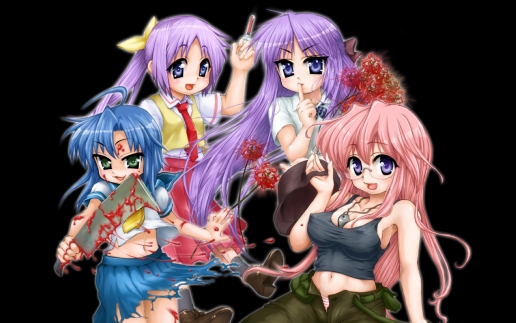 Lucky Star Higurashi no Naku Koro ni