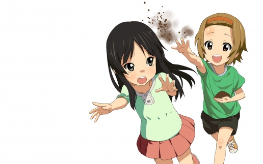 K-ON!! Mio and Ritsu