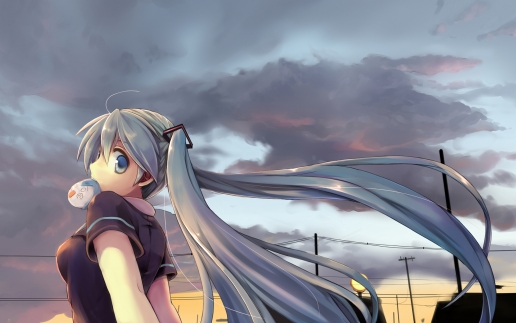 Vocaloid - Hatsune Miku desktop Wallpapers 13221